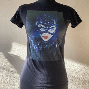 Tim Burton Catwoman tee t shirt size small